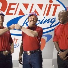 Will Ferrell, Michael Clarke Duncan e John C. Reilly in Ricky Bobby - la storia di un uomo che sapeva contare fino a uno