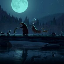 Una scena del film Boog e Elliot a caccia di amici