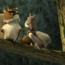 Una scena del film Boog e Elliot a caccia di amici