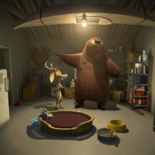 Una scena del film Boog e Elliot a caccia di amici