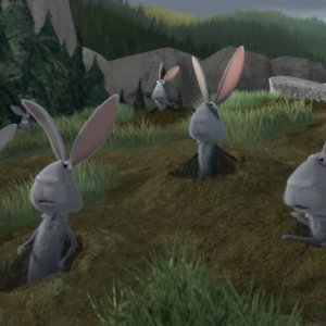 Una scena del film Boog e Elliot a caccia di amici