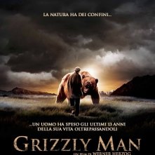 La locandina italiana di Grizzly Man