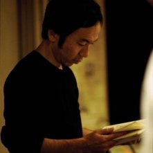 Shinya Tsukamoto sul set del film Vital