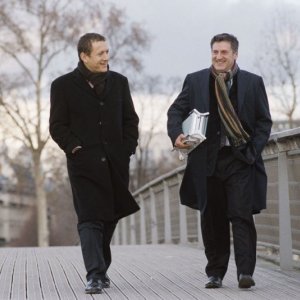 Dany Boon e Daniel Auteuil in una scena del film Il mio migliore amico