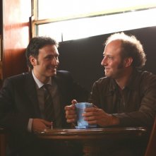 Il duo comico Ale e Franz in una scena del film Mi fido di te