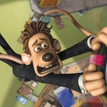 Una scena 'drammatica' del film Giù per il tubo