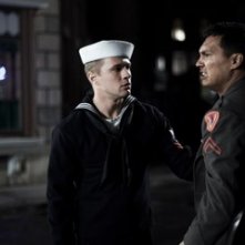 Ryan Phillippe E Adam Beach In Una Scena Di Flags Of Our Fathers 33409