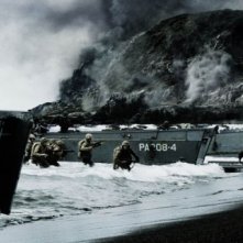 Una scena del film di Clint Eastwood  Flags of Our Fathers