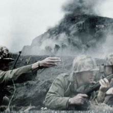 Una scena di Flags of Our Fathers, diretto da Clint Eastwood