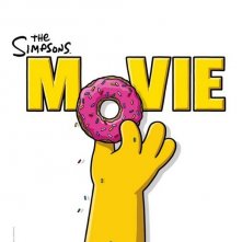 La locandina di The Simpsons Movie