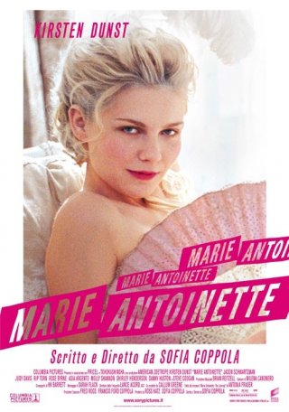 La locandina italiana di Marie Antoinette