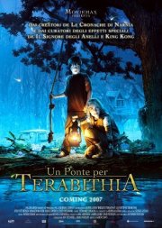 La locandina italiana di Un ponter per Terabithia