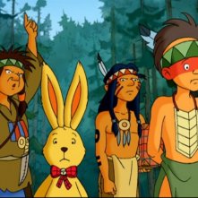 Una sequenza del film Felix e la macchina del tempo