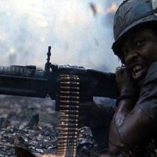 Una scena del film Platoon