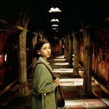 Ivana Baquero in una sequenza del film Il labirinto del fauno