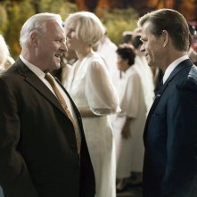 Anthony Hopkins e William H. Macy in una scena di Bobby