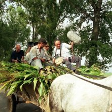 Sul set del film La strada di Levi