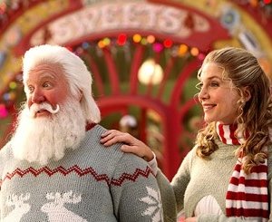 Tim Allen ed Elizabeth Mitchell in una scena del film Santa Clause è nei guai