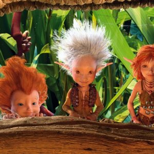 Una scena del film fantasy Arthur e il popolo dei Minimei