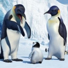 Una sequenza del film Happy Feet
