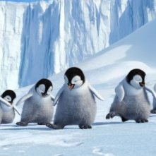 I teneri protagonisti del film Happy Feet