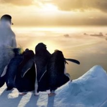 Una bella sequenza del film Happy Feet