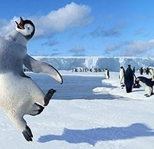Una immagine tratta dal film Happy Feet
