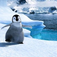 Uno dei piccoli protagonisti del film Happy Feet