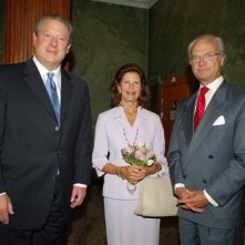 Al Gore in una scena del film Una scomoda verità