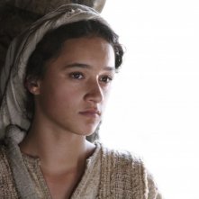 Keisha Castle-Hughes in una sequenza di Nativity