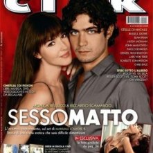 Riccardo Scamarcio e Monica Bellucci su una copertina di Ciak dedicata a  Manuale D'Amore 2