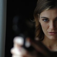 Claudia Zanella in una scena di 'Troppi equovoci' della serie 'Crimini'