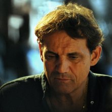 Francesco Salvi in una sequenza del film L'ultima battuta