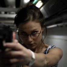 Gabriella Pession in una scena del film TV Rapidamente