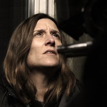 Monica Stambrini sul set del film TV Terapia d'urto