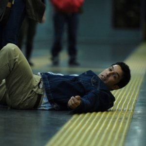 Pietro Taricone in una scena de Il covo di Teresa