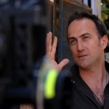Stefano Sollima sul set del film Il covo di Teresa