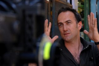 Stefano Sollima sul set del film Il covo di Teresa