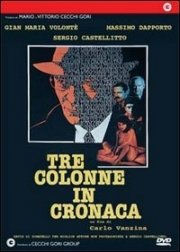 La locandina di Tre colonne in cronaca