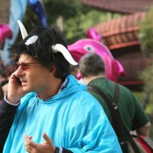 Paolo Bonolis in una scena di Commediasexi, regia di Alessandro D'Alatri