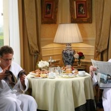 Stefania Rocca e Paolo Bonolis in una scena di Commediasexi (2006)