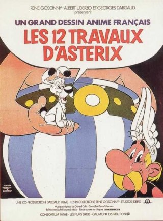 La locandina di Le 12 fatiche di Asterix