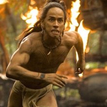 Rudy Youngblood in una scena del film Apocalypto