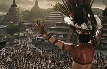 Una sequenza drammatica del film Apocalypto