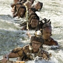 Una scena del dramma Apocalypto, diretto da Mel Gibson