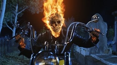 Il fiammeggiante protagonista di Ghost Rider