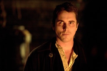 Christian Bale in una scena di 'The Prestige'