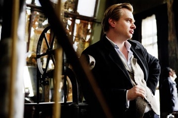 Christopher Nolan sul set di 'The Prestige'