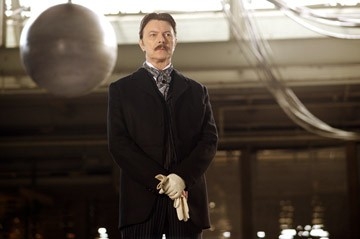 David Bowie in una scena di 'The Prestige'