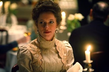 Rebecca Hall in una scena di 'The Prestige'